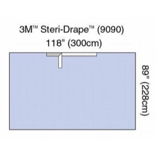 [MMM-9090] Surgical Drape 3M™ Steri-Drape™ Drape Sheet 89 X 118 Inch