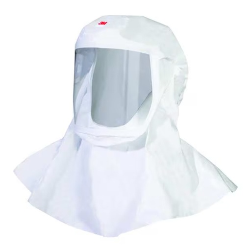 [MMM-S-433L-5] 3M™ Versaflo™ Air Purifying Respirator Hood Integrated Head Suspension Pull On Closure Medium / Large White