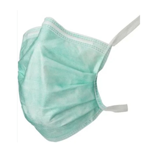 [MMM-1835] High Fluid Resistant Surgical Mask, Light Green, 50/bx, 6 bx/cs (60 cs/plt)