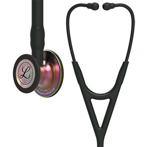 [MMM-6165] Cardiology Stethoscope 3M™ Littmann® Cardiology IV™ Black 1-Tube 27 Inch Tube Double-Sided Chestpiece