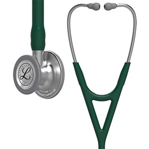 [MMM-6155] Cardiology Stethoscope 3M™ Littmann® Cardiology IV™ Green 1-Tube 22 Inch Tube Double-Sided Chestpiece