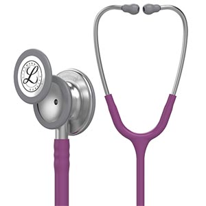 [MMM-5831] Classic Stethoscope 3M™ Littmann® Classic II™ Purple 1-Tube 27 Inch Tube Double-Sided Chestpiece