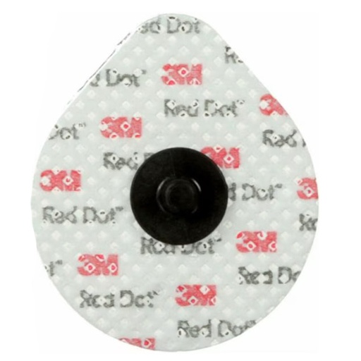 [MMM-2268-3] ECG Snap Electrode 3M™ Red Dot™ Monitoring Radiolucent 3 per Pack