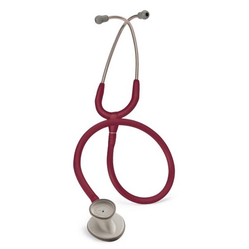 [MMM-2451] Classic Stethoscope 3M™ Littmann® Lightweight II S.E. Burgundy 1-Tube 28 Inch Tube Double-Sided Chestpiece