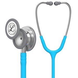 [MMM-5835] Classic Stethoscope 3M™ Littmann® Classic II™ Turquoise 1-Tube 27 Inch Tube Double-Sided Chestpiece