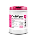 CaviWipes™ 2.0 Surface Disinfectant Premoistened Manual Pull Wipe 65 Count Canister Disposable Alcohol Scent NonSterile