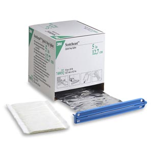[MMM-74005Q] Splint Roll 3M™ Scotchcast™ Quick Step Double Sided Felt 5 Inch X 15 Foot Felt / Fiberglass White