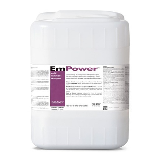 [MET-10-4150] Dual Enzymatic Instrument Detergent EmPower® Liquid Concentrate 5 gal. Drum Fresh Scent