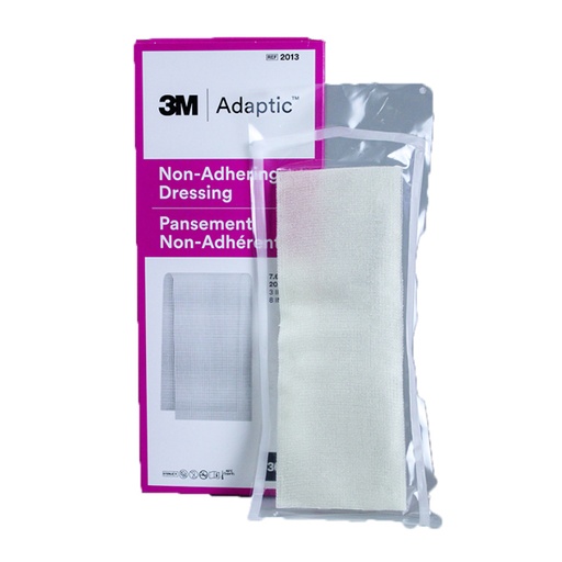 [MMM-2013] Impregnated Dressing Adaptic™ 3 X 8 Inch Knitted Cellulose Acetate Petrolatum Emulsion Sterile