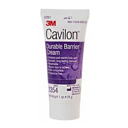 [MMM-3354] Skin Protectant 3M™ Cavilon™ 1 oz. Tube Unscented Cream CHG Compatible
