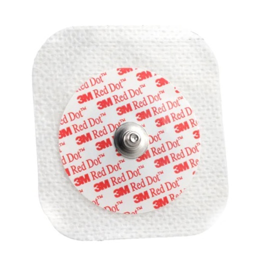 [MMM-2231] ECG Snap Electrode 3M™ Red Dot™ Monitoring Non-Radiolucent 50 per Pack