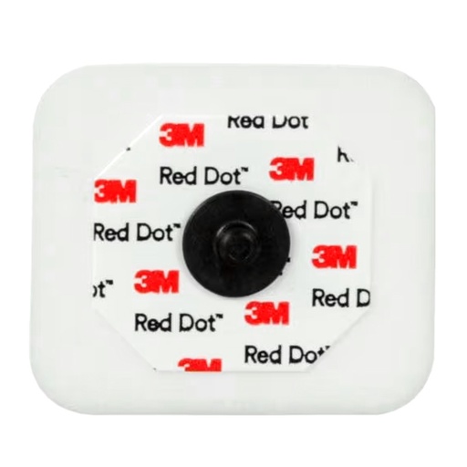 [MMM-2570] ECG Snap Electrode 3M™ Red Dot™ Monitoring Radiolucent 10 per Pack