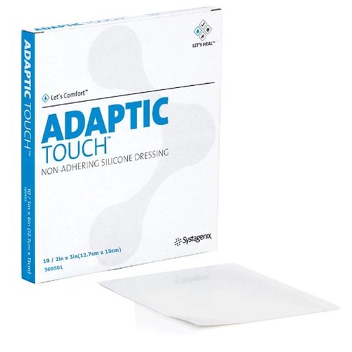 [MMM-500501] Wound Contact Layer Dressing 3M™ Adaptic Touch™ Silicone 2 X 3 Inch Sterile