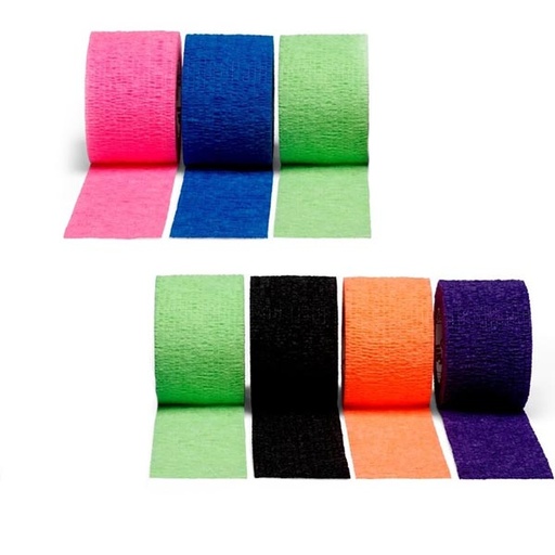 [MMM-20815C] Cohesive Bandage 3M™ Coban™ LF 1-1/2 Inch X 5 Yard Standard Compression Self-adherent Closure Bright Green / Bright Orange / Bright Pink / Purple / Blue / Black NonSterile