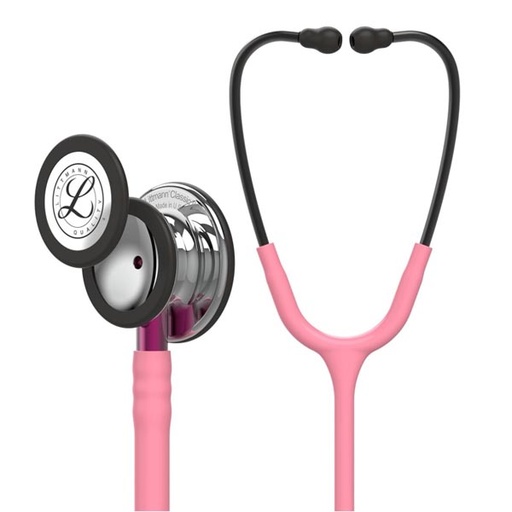 [MMM-5962] Classic Stethoscope 3M™ Littmann® Pink 1-Tube 27 Inch Tube Double-Sided Chestpiece