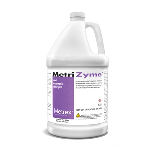 [MET-10-4000] Dual Enzymatic Instrument Detergent MetriZyme® Liquid RTU 1 gal. Jug Mint Scent