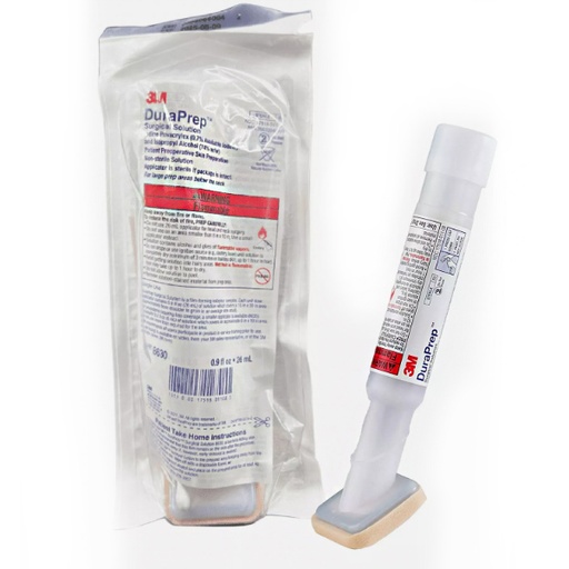 [MMM-8630] Skin Prep Solution 3M™ DuraPrep™ 26 mL Foam Applicator 0.7% / 74% Strength Iodine Povacrylex / Isopropyl Alcohol NonSterile