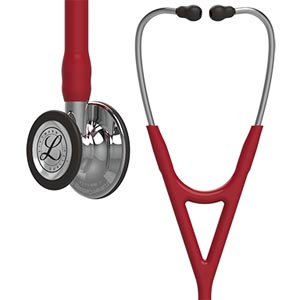 [MMM-6170] Cardiology Stethoscope 3M™ Littmann® Burgundy 2-Tube 27 Inch Tube Double-Sided Chestpiece